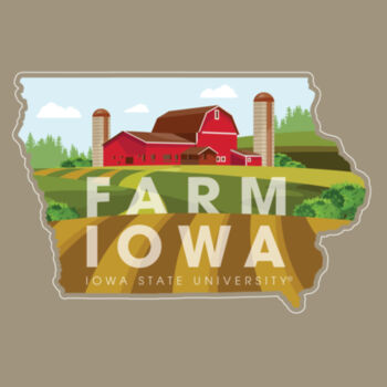 Farm Iowa Tee Design
