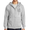 Essential Fleece Full Zip Hooded Sweatshirt Thumbnail