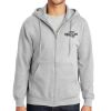 Essential Fleece Full Zip Hooded Sweatshirt Thumbnail